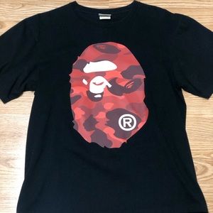 Bape Color Camo Big Ape Head Tee